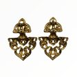 Yves Saint Laurent vintage triangular dangling ear clips  - 1990s Online Hot Sale