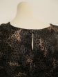 Yves Saint Laurent Variation reptile printed grey top - M - 1990s Sale