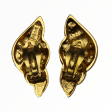 Yves Saint Laurent vintage shell ear clips  - 1990s Online Sale