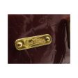 LOUIS VUITTON Burgundy Monogram Vernis Bellevue Pm Bag Online now