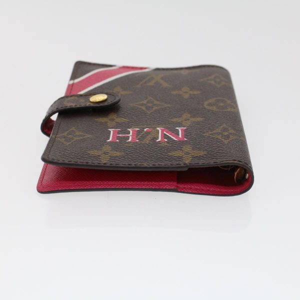 LOUIS VUITTON Agenda PM Day Planner Cover My LV Red White R20005 LV  43837 Online Sale