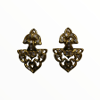 Yves Saint Laurent vintage triangular dangling ear clips  - 1990s Online Hot Sale