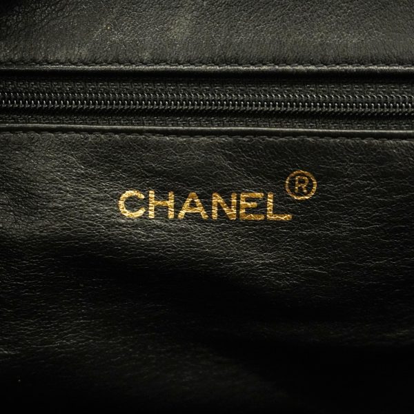 CHANEL   Chain Shoulder Women s Leather Tote Bag Black Online