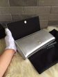 Yves Saint Laurent Silver Classic Metallic Monogramme Clutch Supply