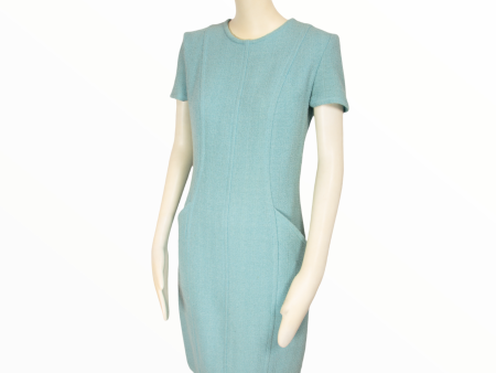 Yves Saint Laurent Variation blue vintage dress - M For Cheap