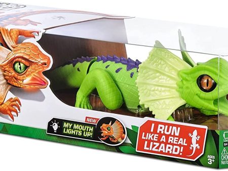 ZURU ROBO ALIVE LIGHT UP FRILL NECK LIZARD ASST Online now