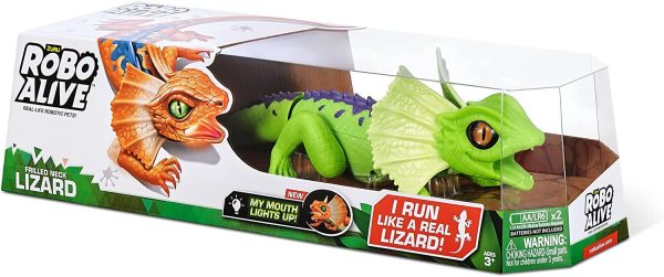 ZURU ROBO ALIVE LIGHT UP FRILL NECK LIZARD ASST Online now