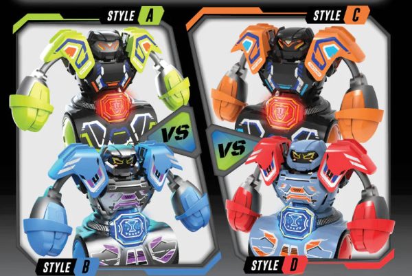 Silverlit Robo Kombat Spin Battle 2 Pack Assorted on Sale