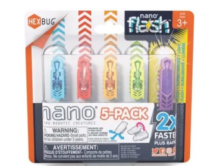 HEX BUG FLASH NANO 5PK ASST Cheap