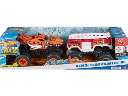 HOT WHEELS MONSTER TRUCKS  DEMOLITION DOUBLES RC For Sale