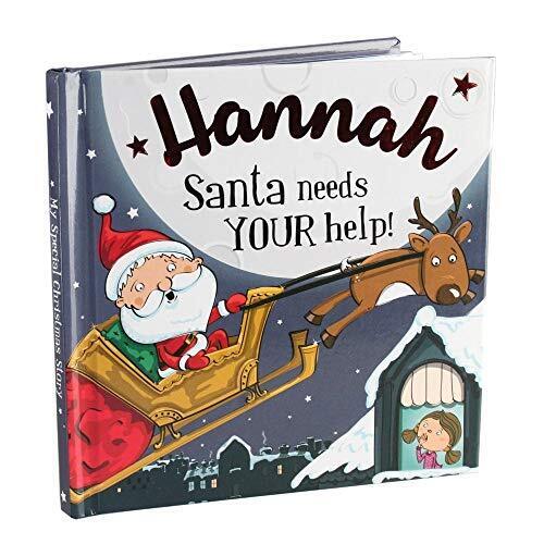 YOUR NAME CHRISTMAS STORYBOOK HANNAH For Sale