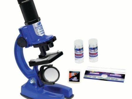 Micro-Science Microscope Set 100 200 450X Cheap