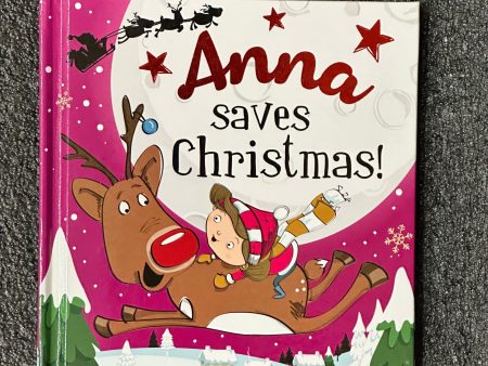 YOUR NAME CHRISTMAS STORYBOOK ANNA Sale