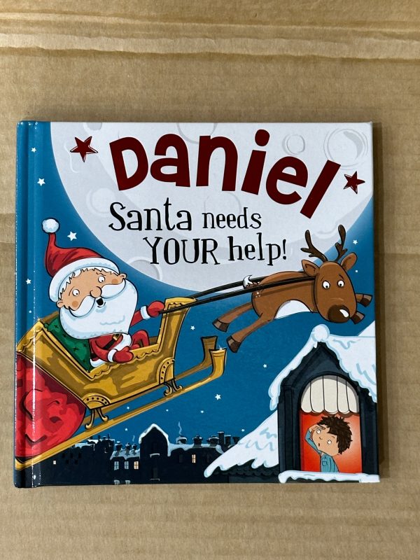 YOUR NAME CHRISTMAS STORYBOOK DANIEL For Sale