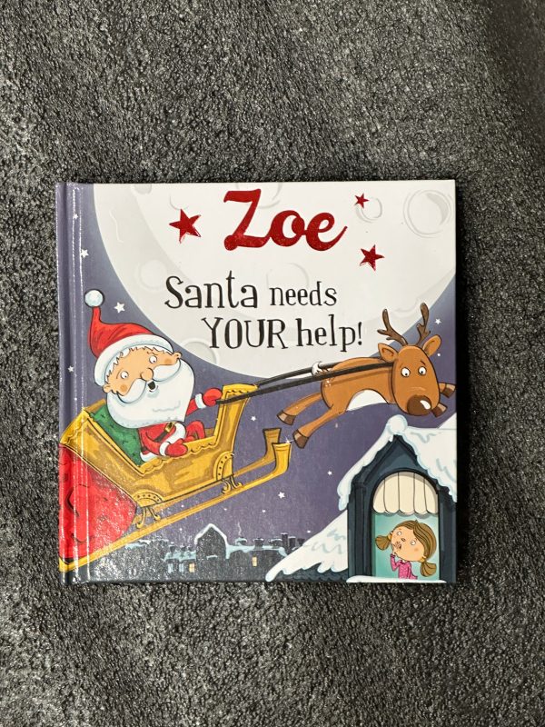 YOUR NAME CHRISTMAS STORYBOOK ZOE Sale