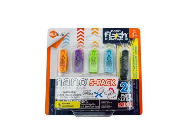 HEX BUG FLASH NANO 5PK ASST Cheap