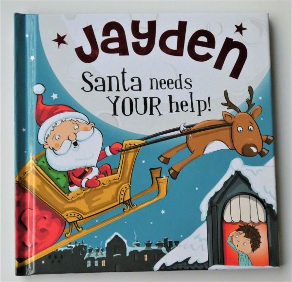 YOUR NAME CHRISTMAS STORYBOOK JAYDEN For Sale