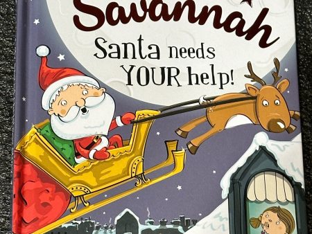 YOUR NAME CHRISTMAS STORYBOOK SAVANNAH Online Sale